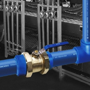 Linhas de ar comprimido em PPR e Galvanizado