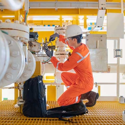 Manutenção e calibração de válvulas de segurança e alívio